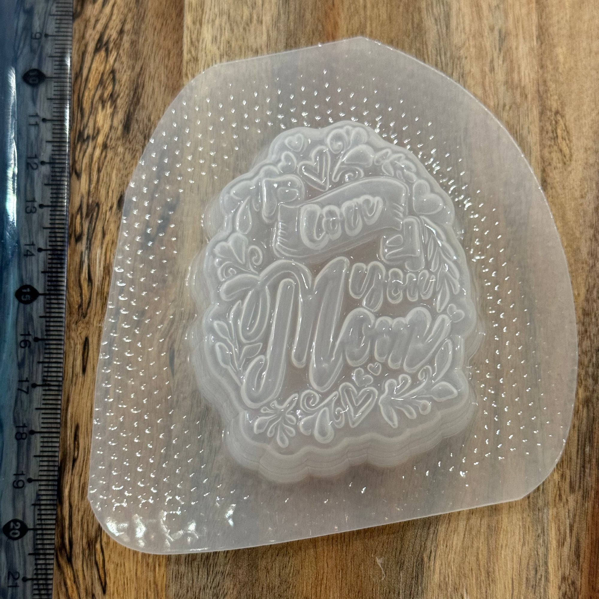 Love You Mom (text) Mould #362