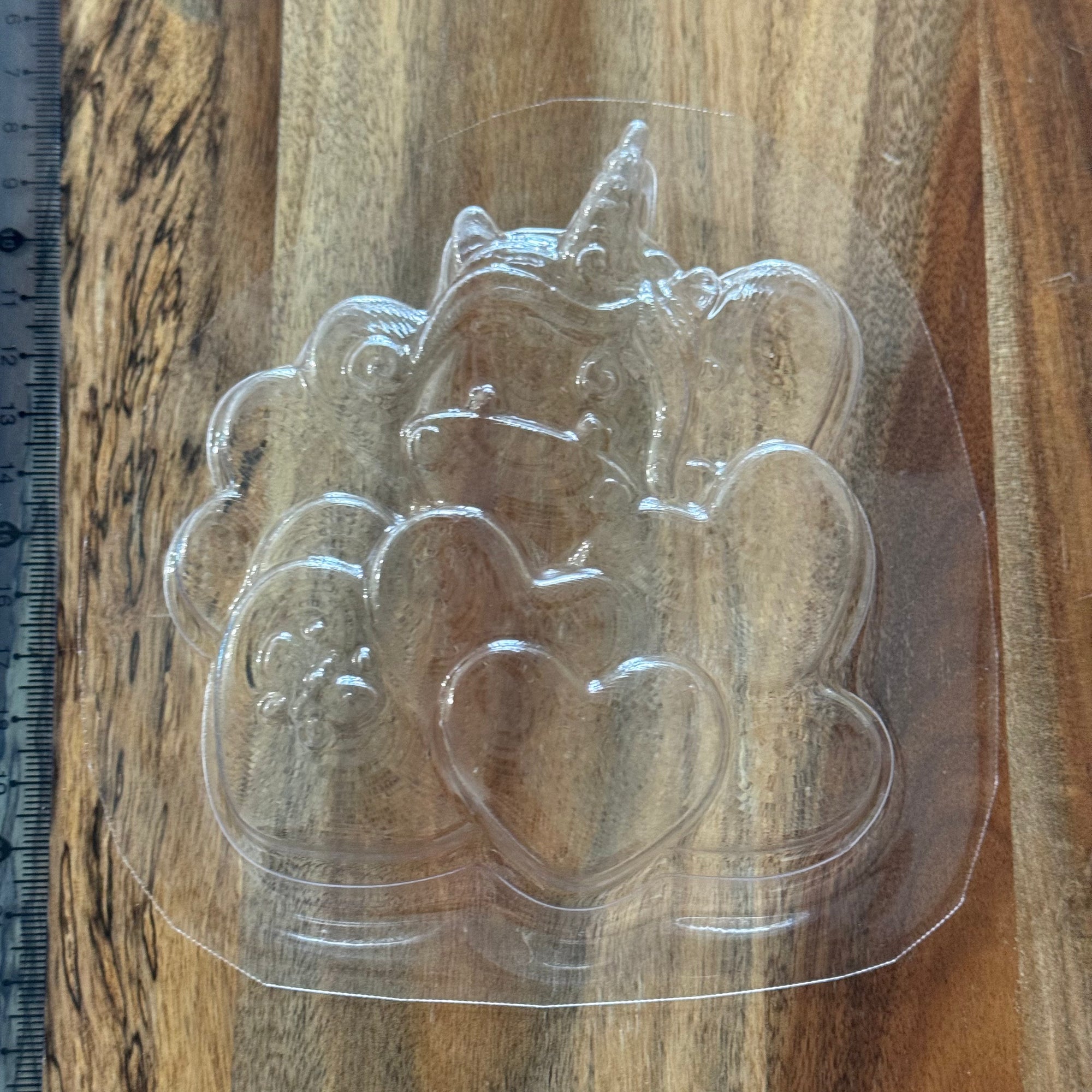 Valentines Unicorn in hearts Mould #225