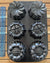 Sunflower/Flower Cake Tray (used for bath bombs) #51